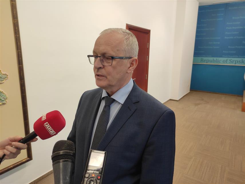 БАЊАЛУКА, 15. НОВЕМБРА /СРНА/ - Предсједник Привредне коморе Републике Српске Перо Ћорић.