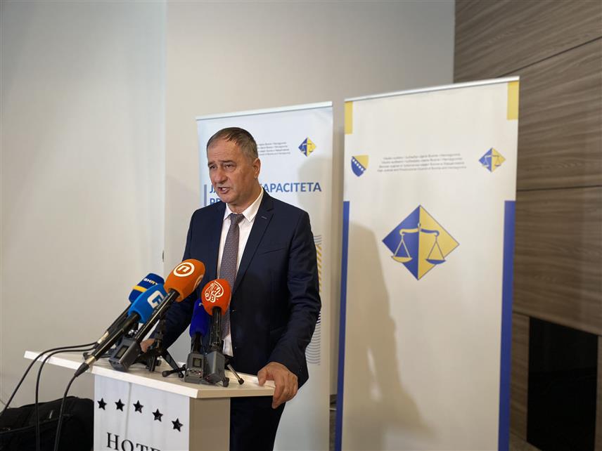 САРАЈЕВО, 16. НОВЕМБРА /СРНА/ - Предсједник Високог судског и тужилачког савјета БиХ Савјета Халил Лагумџија.