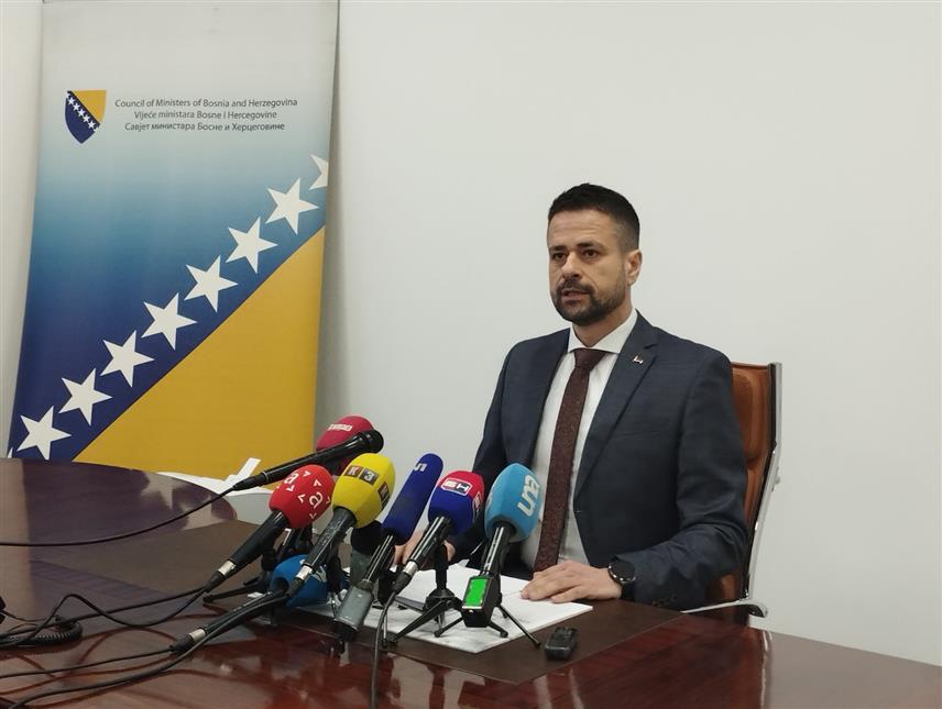 БАЊАЛУКА, 19. НОВЕМБРА /СРНА/ - Министар финансија и трезора у Савјету министара Срђан Амиџић.