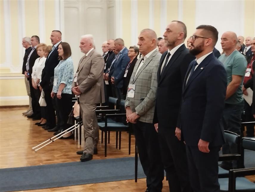 БАЊАЛУКА, 1. НОВЕМБРА /СРНА/ - У Бањалуци је почела Изборна скупштина Борачке организације Републике Српске /БОРС/ на којој би требало да буде изабрано ново руководство за наредне четири године.