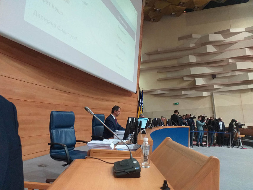 САРАЈЕВО, 20. НОВЕМБРА /СРНА/ - Сједница Представничког дома Параламентарне скупштине БиХ.