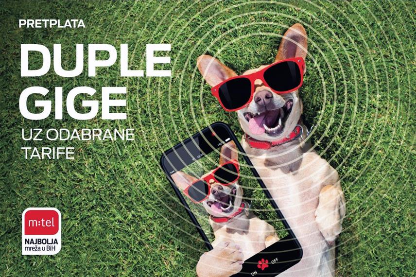БАЊАЛУКА, 20. НОВЕМБРА /СРНА/ - Компанија "М:тел" саопштила је да клијенте у јесењој понуди чекају дупли бонуси за интернет уз одабране "М:тел" тарифне претплате.