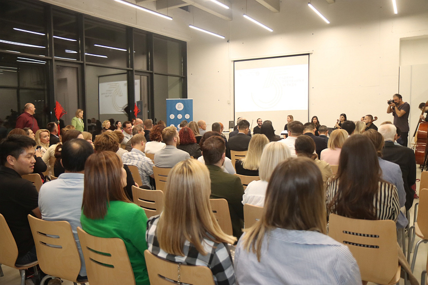 БАЊАЛУКА, 2. НОВЕМБРА /СРНА/ - Свечаност поводом обиљежавања пет година рада Конфуцијевог института Универзитета у Бањалуци. /ФОТО Борислав Здриња/