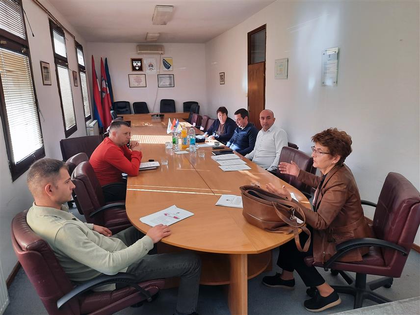 МИЛИЋИ, 6. НОВЕМБРА /СРНА/ - Сједница Кризног центра за контролу афричке куге свиња у Милићима.