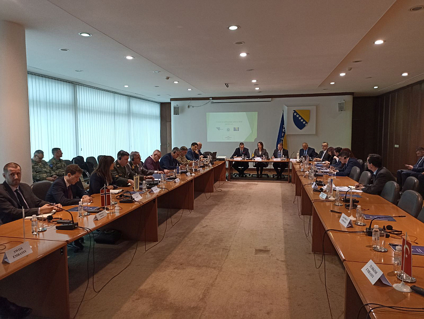 САРАЈЕВО, 12. ДЕЦЕМБРА /СРНА/ - Сједница Одбора донатора за противминско дјеловање у БиХ.