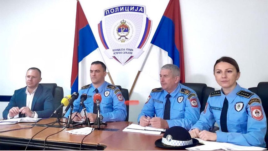ПАЛЕ, 15. ДЕЦЕМБРА /СРНА/ - Полицијска управа Источно Сарајево - прес конференција.