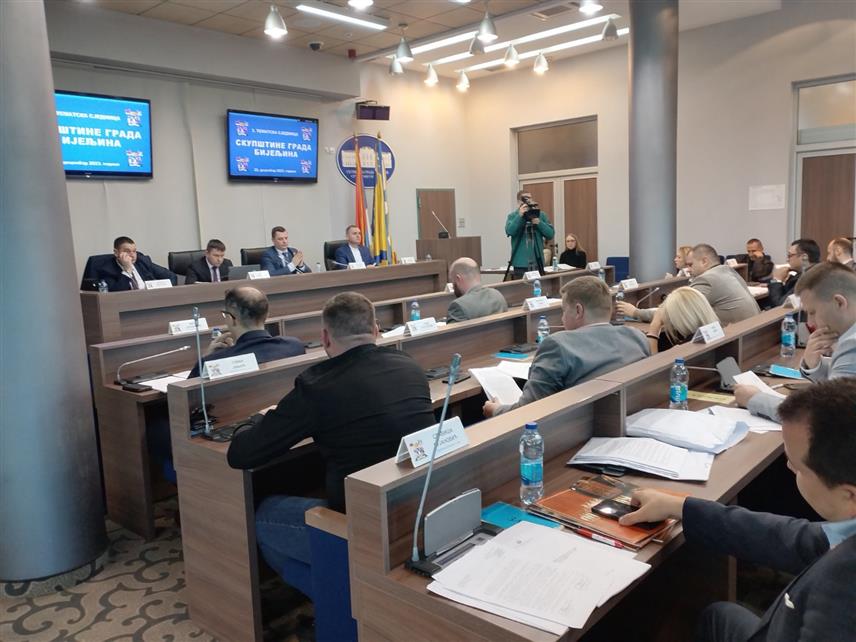 БИЈЕЉИНА, 22. ДЕЦЕМБРА /СРНА/ - Скупштина града Бијељина.