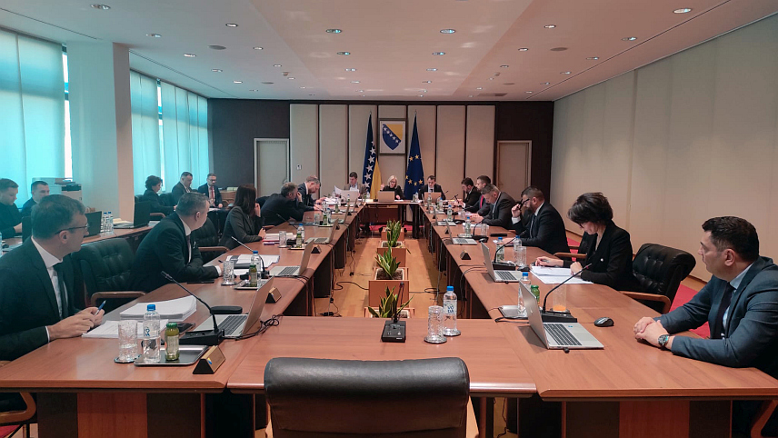 САРАЈЕВО, 28. ДЕЦЕМБРА /СРНА/ - Сједница Савјета министара.