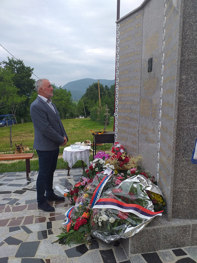 ВЛАСЕНИЦА, 4. ДЕЦЕМБРА /СРНА/ - Предсједник власеничке Борачке орагнизације Миле Симанић.