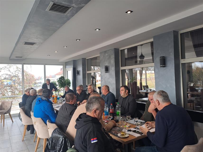 ПРЊАВОР, 7. ДЕЦЕМБРА /СРНА -Сједница Предсједништва Савеза ратних војних инвалида Републике Српске у Прњавору.