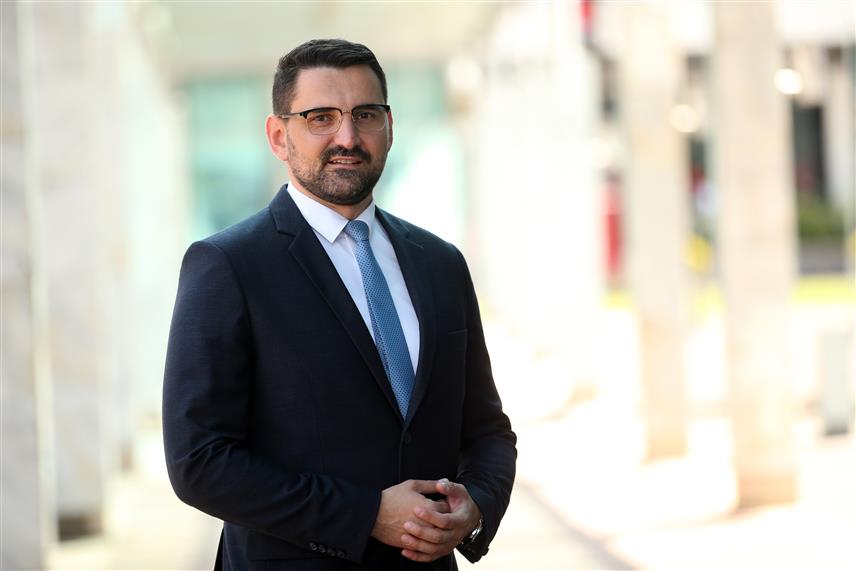 БАЊАЛУКА, 11. СЕПТЕМБРА /СРНА/ - Министар за европске интеграције и међународну сарадњу Републике Српске Златан Клокић.