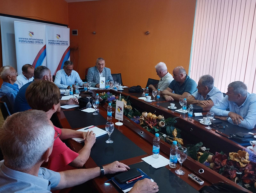 БАЊАЛУКА, 12. СЕПТЕМБРА /СРНА/ - Сједница Предсједништва Борачке организације.