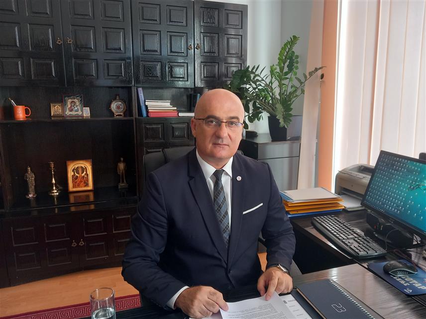 ТРЕБИЊЕ, 13. СЕПТЕМБРА /СРНА/ - Предсједник градског парламента у Tребињу Драгослав Бањак.