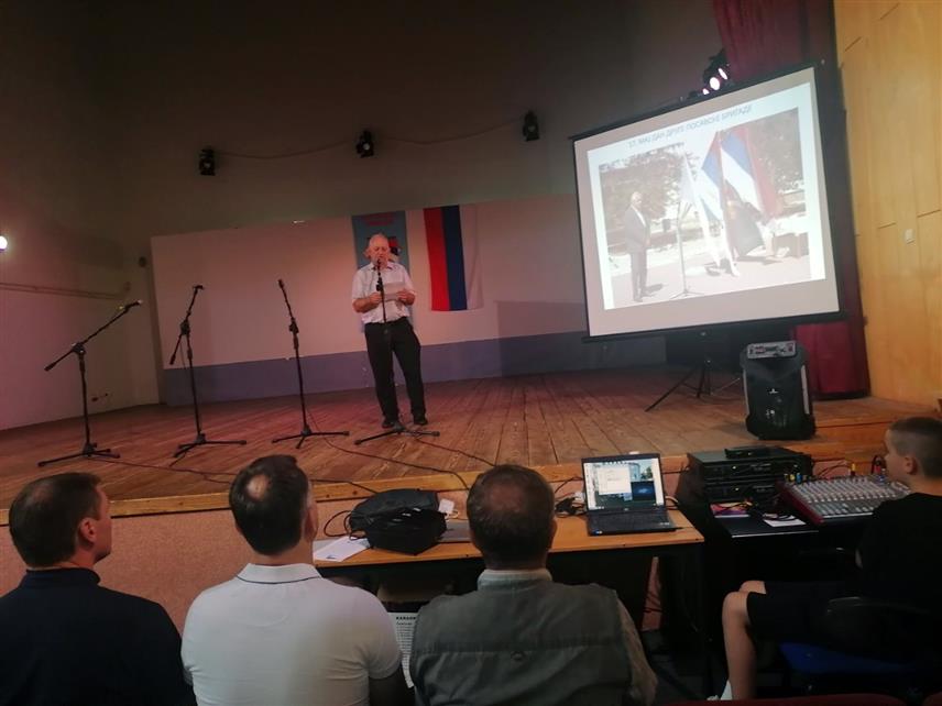 ШАМАЦ, 15. СЕПTЕМБАР /СРНА/ - Предсједник Борачке организације Шамац Радован Зорановић.