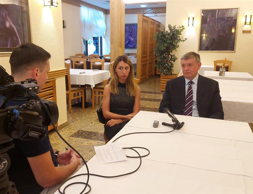 БАЊАЛУКА, 15. СЕПТЕМБРА /СРНА/ - Ректор Уралског федералног универзитета Руске Федерације Виктор Кокшаров.