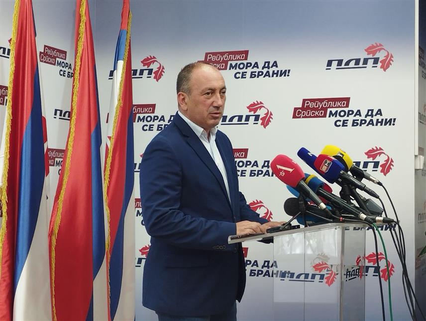 БАЊАЛУКА, 18. СЕПТЕМБРА /СРНА/ - Потпредсједник ПДП-а Игор Црнадак.