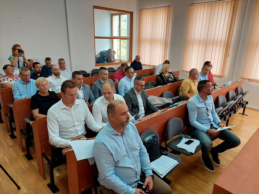 ВИШЕГРАД, 19. СЕПТЕМБРА /СРНА/ - Одборници Скупштине општине Вишеград.