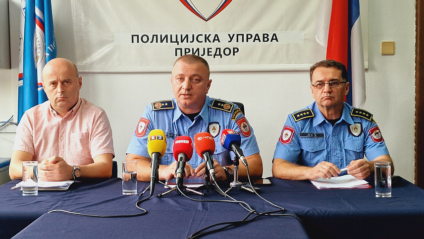 ПРИЈЕДОР, 20. СЕПТЕМБРА /СРНА/ - Начелник Полицијске управе Приједор Драган Милојица.