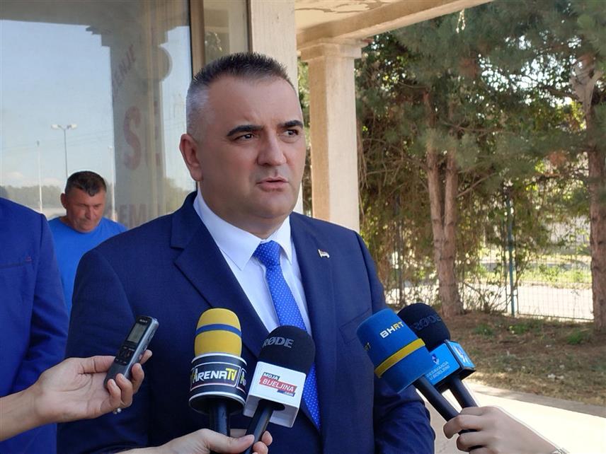 БИЈЕЉИНА, 20. СЕПТЕМБРА /СРНА/ - Министар пољопривреде, шумарства и водопривреде Републике Српске Саво Минић.