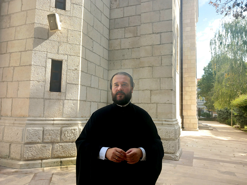 TРЕБИЊЕ, 22. СЕПТЕМБРА /СРНА/ - Представник за културу и медије Епархије захумско-херцеговачка Бранислав Рајковић.