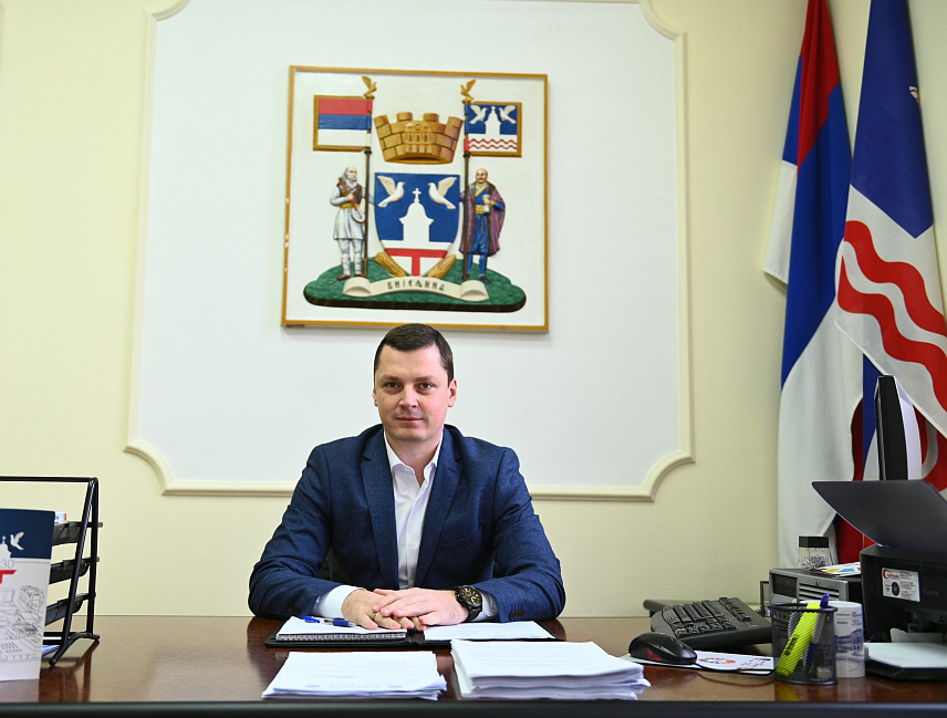 БИЈЕЉИНА, 24. СЕПТЕМБРА /СРНА/ - Предсједник Скупштине града Бијељина Александар Ђурђевић.
