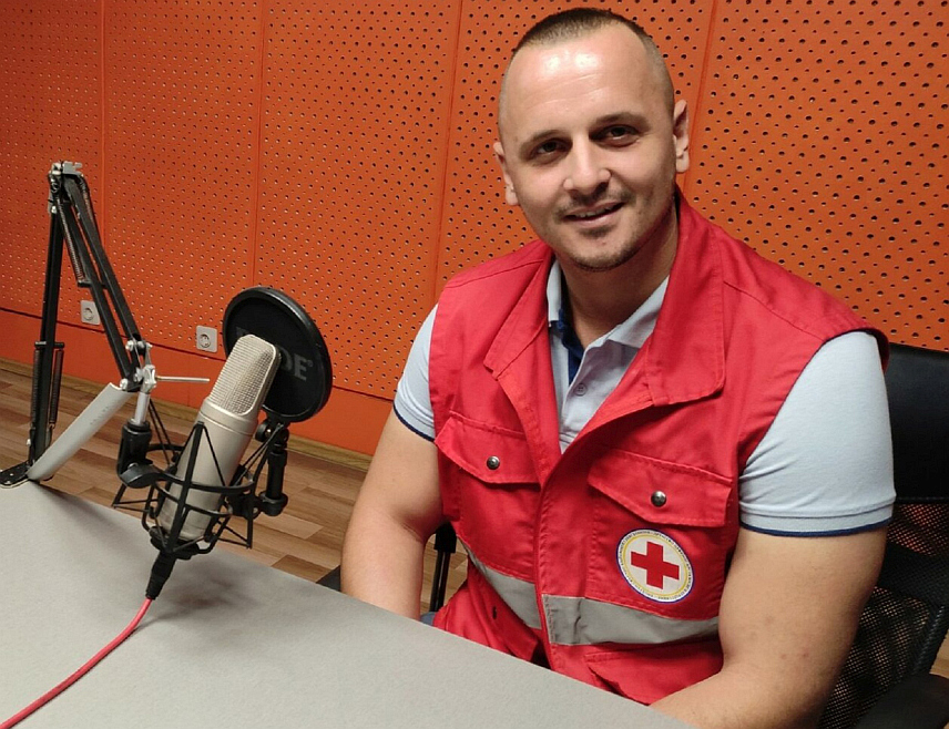 ПРЊАВОР, 26. СЕПТЕМБРА /СРНА/ - Секретар градског Црвеног крста у Прњавору Бојан Шипрагић.