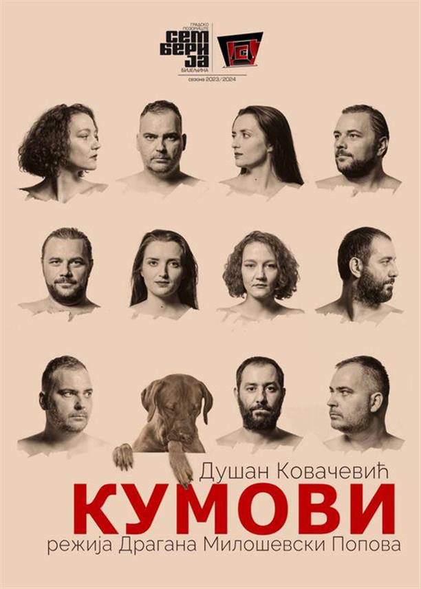 БИЈЕЉИНА, 29. СЕПТЕМБРА /СРНА/ - Градско позориште "Семберија" Бијељина започело је нову позоришну сезону премијером комада Душана Ковачевића "Кумови" у режији македонске редитељке Драгане Милошевске и у наставку сезоне најављује још три премијере.	
