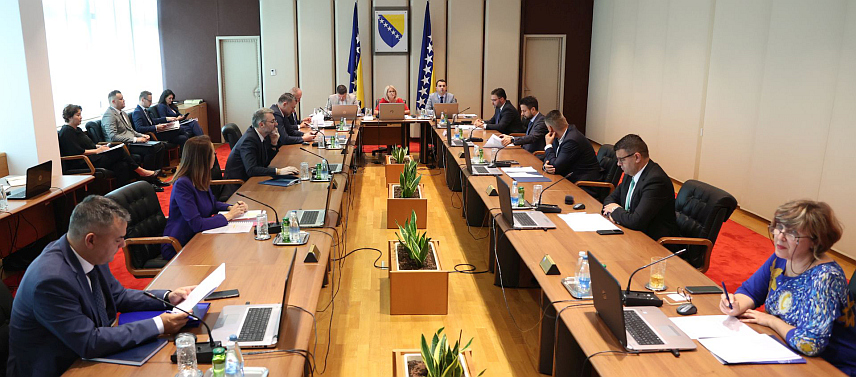 САРАЈЕВО, 7. СЕПТЕМБРА /СРНА/ - Сједница Савјета министара БиХ.