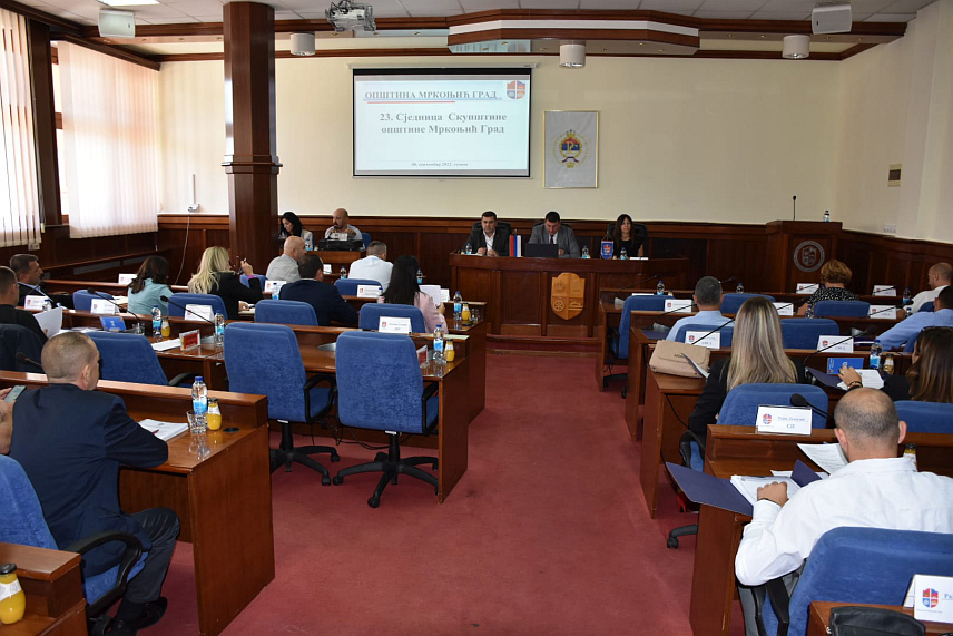 МРКОЊИЋ ГРАД, 8. СЕПТЕМБРА /СРНА/ - Сједница Општине Мркоњић Град