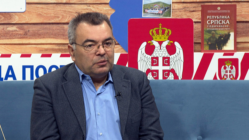 БАЊАЛУКА, 11. ЈАНУАРА /СРНА/ - Историчар Бојан Димитријевић гостовао је у седмој епизоди подкаста "Граница постоји".