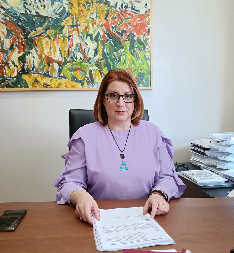 ПРИЈЕДОР, 16. ЈАНУАРА /СРНА/ - Начелник Одјељења за финансије Маја Кунић.