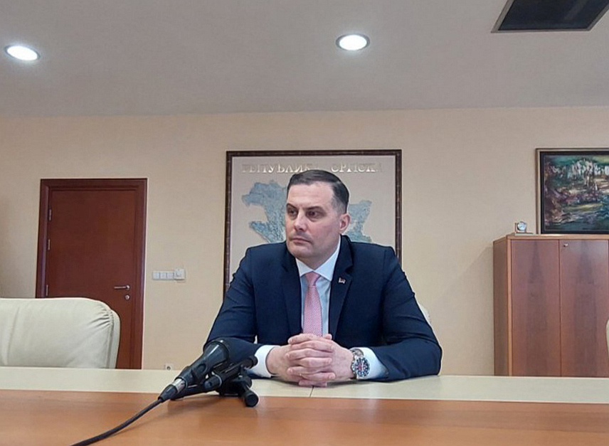 БАЊАЛУКА, 21. ЈАНУАРА /СРНА/ - Министар за просторно уређење, грађевинарство и екологију Републике Српске Бојан Випотник.