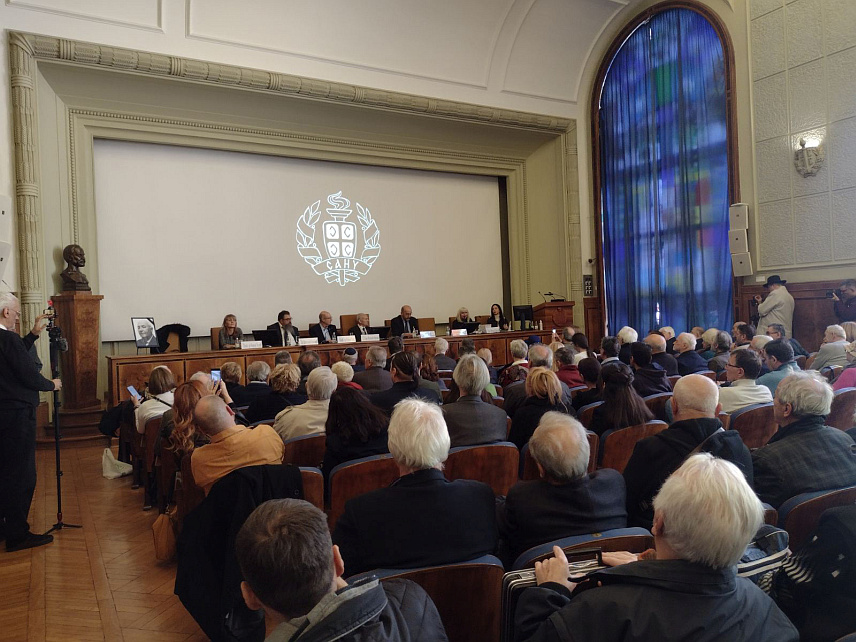 БЕОГРАД, 26. ЈАНУАРА /СРНА/ -Комеморативни скуп у Српској академији наука и уметности /САНУ/поводом смрти академика Србољуба Живановића.