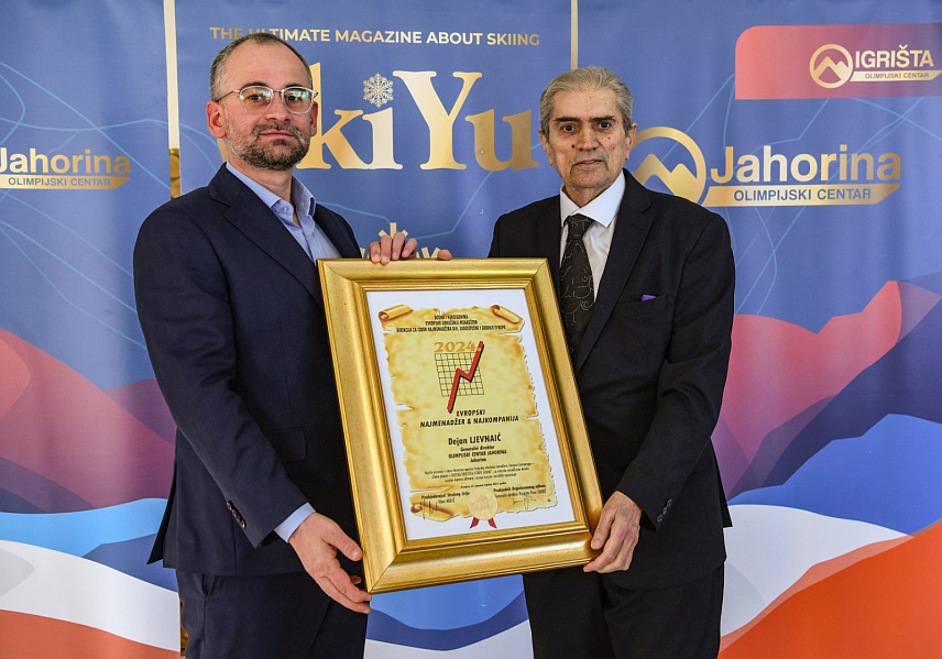 ЈАХОРИНА, 26. ЈАНУАРА /СРНА/ - Директор Олимпијског центра "Јахорина" Дејан Љевнаић добитник је престижне туристичке награде "Свјетска туристичка личност године" коју додјељује Дирекција Европског независног жирија.