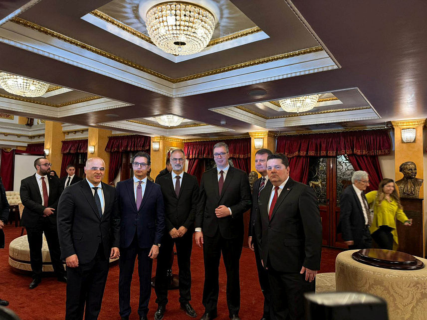 СКОПЉЕ, 27. ЈАНУАРА /СРНА/ - Светосавска академија поводом обиљежавања националног празника Срба у Сјеверној Македонији, Дана Светог Саве.