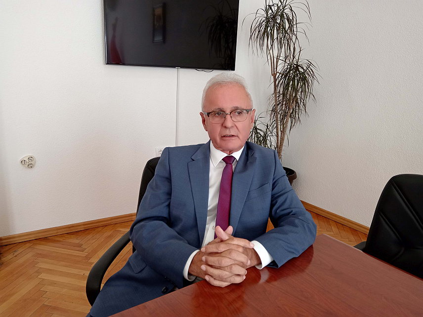 РОГАTИЦА, 5. ЈАНУАРА /СРНА/ - Начелник општине Рогатица Милорад Јагодић.