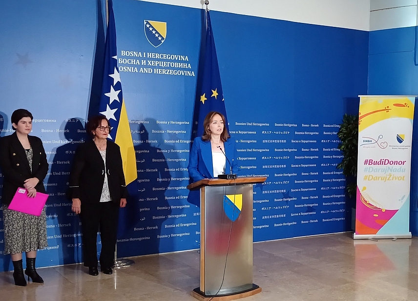 САРАЈЕВО, 22. ОКТОБРА /СРНА/ - Министар цивилних послова у Савјету министара Дубравка Бошњак.