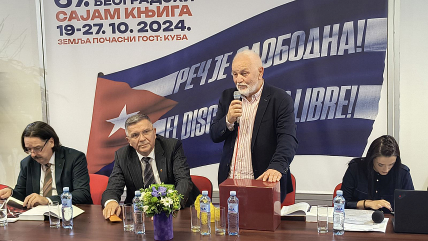 БЕОГРАД, 23. ОКTОБРА /СРНА/ - Академија наука и умјетности Републике Српске /АНУРС/ промовисала је данас на Сајму књига у Београду своја издања, уз подршку и у организацији Представништва Српске у Србији.
