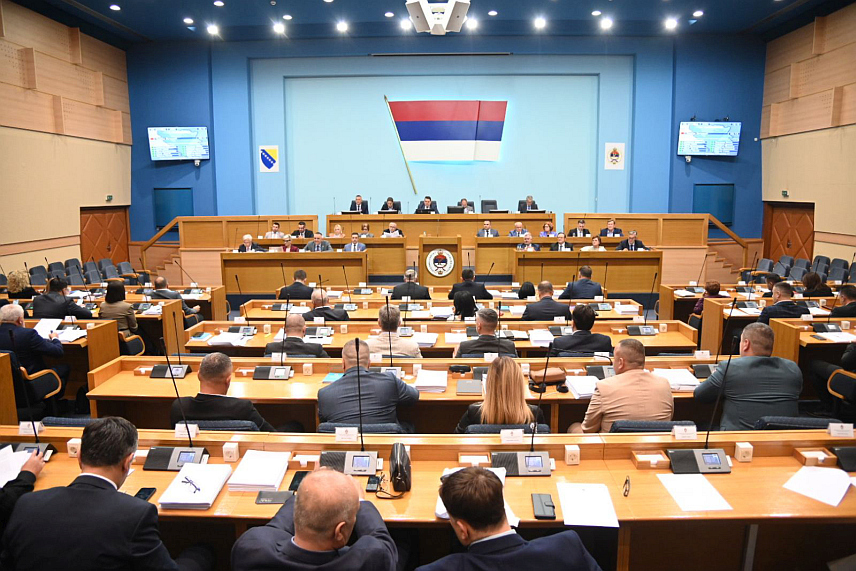 БАЊАЛУКА, 29. ОКTОБРА /СРНА/ - Сједница Народне скупштине Републике Српске.