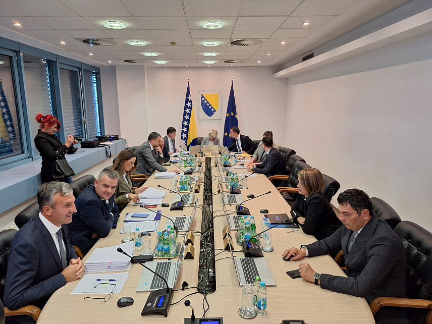 САРАЈЕВО, 30. ОКТОБРА /СРНА/ - Сједница Савјета министара.