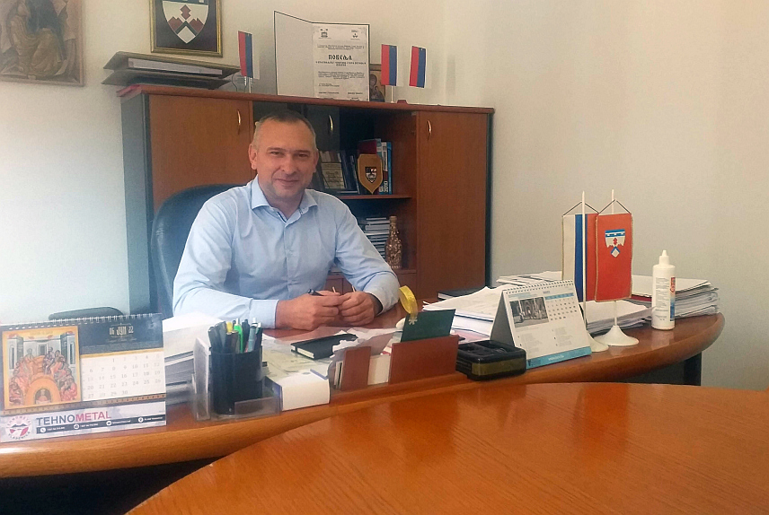 МИЛИЋИ, 31. ОКTОБРА /СРНА/ - Начелник општине Милићи Марко Савић.