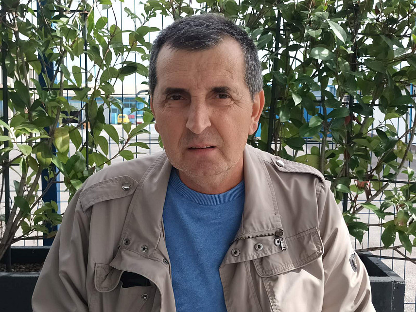 ОСМАЦИ, 3. ОКТОБРА /СРНА/ - Кандидат СДС-а за начелника општине Осмаци Љубо Петровић.