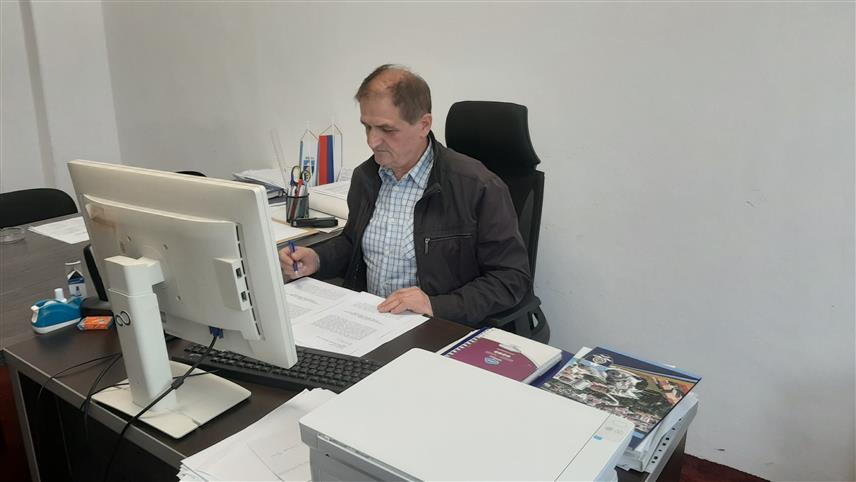 ФОЧА, 4. ОКТОБРА /СРНА/ - Предсједник Општинске изборне комисије /ОИК/ Виде Вуковић.