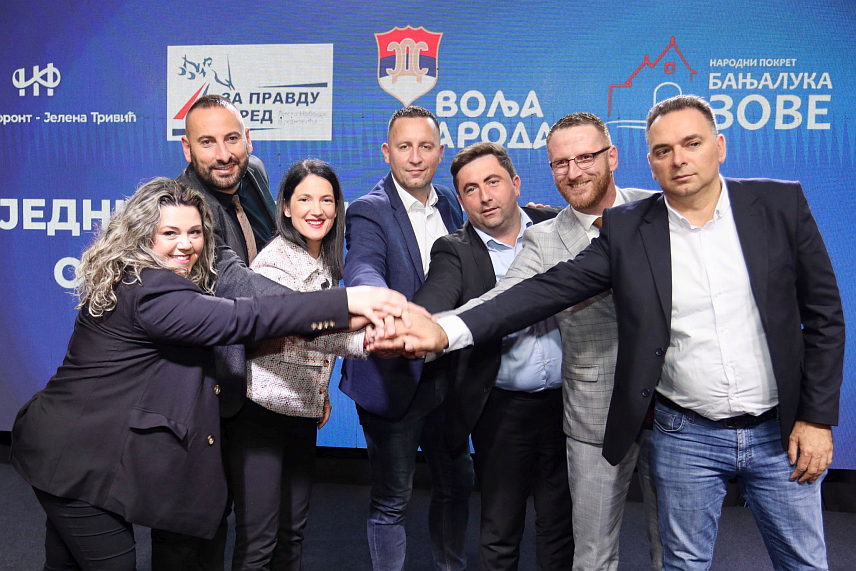 БАЊАЛУКА, 4. ОКТОБРА /СРНА/ - Кандидат Народног фронта за градоначелника Бањалуке Јелена Тривић позвала је Бањалучане да у недјељу, 6. октобра, изађу на изборе и бирају искључиво својом вољом.	