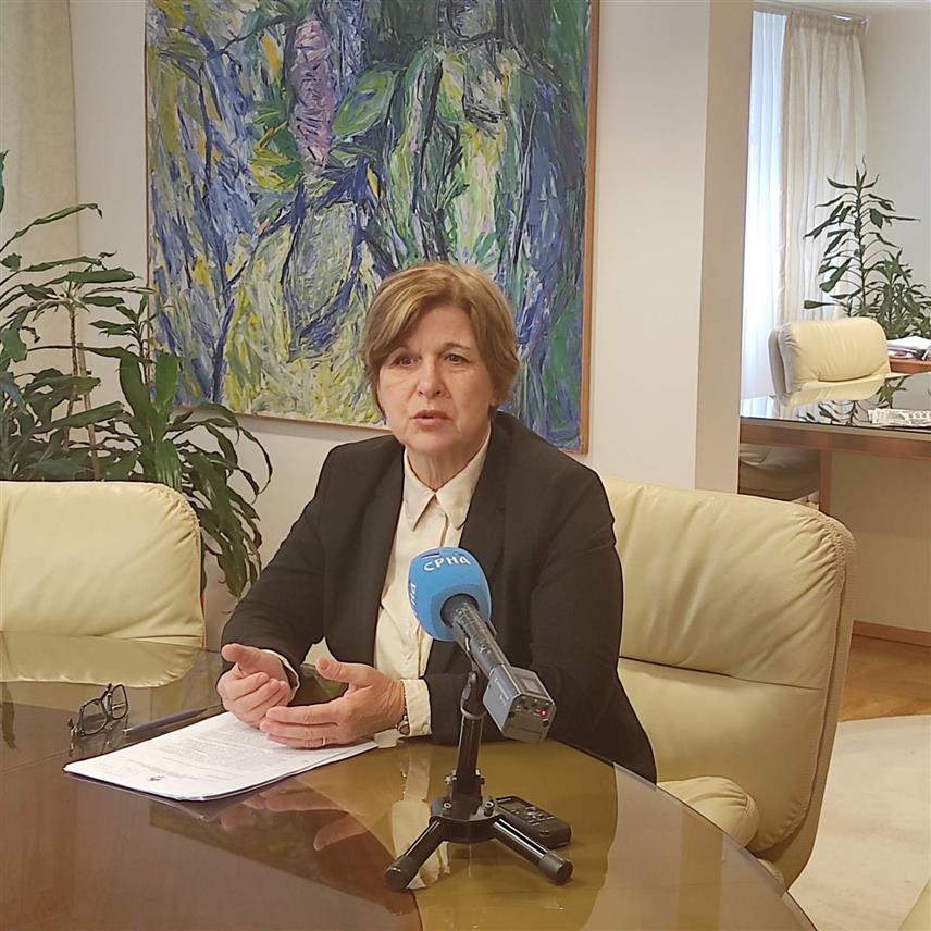 БАЊАЛУКА, 5. ОКТОБРА /СРНА/ - Министар просвјете и културе Републике Српске Жељка Стојичић .