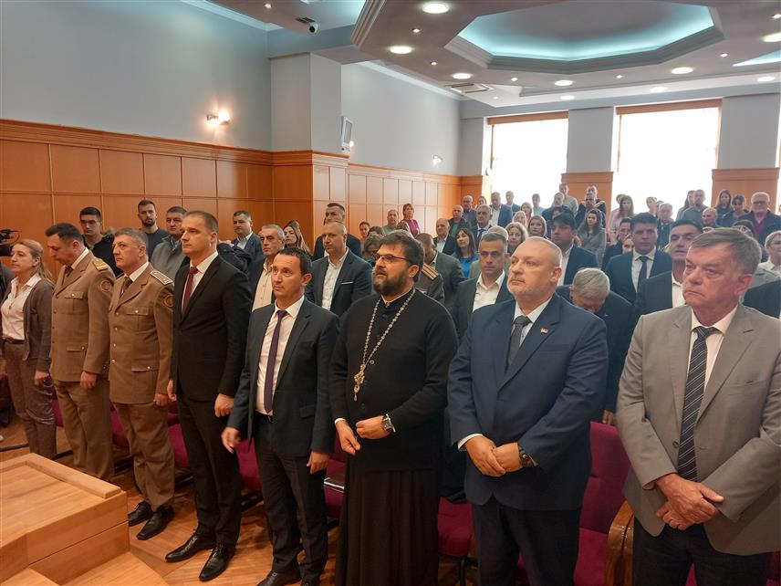 ТРЕБИЊЕ, 13. НОВЕМБРА /СРНА/ - У Требињу је данас одржана свечана сједница Скупштине града поводом обиљежавања Дана ослобођења Требиња у Првом свјетском рату.