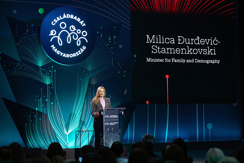 БУДИМПЕШТА, 15. НОВЕМБРА /СРНА/ - Министар за бригу о породици и демографију Србије Милица Ђурђевић Стаменковски рекла је данас у Будимпешти да су Србија и Мађарска природни савезници у борби за очување породице и породичних вриједности и да су заједно на најважнијем задатку у 21. вијеку, а то је демографска обнова.