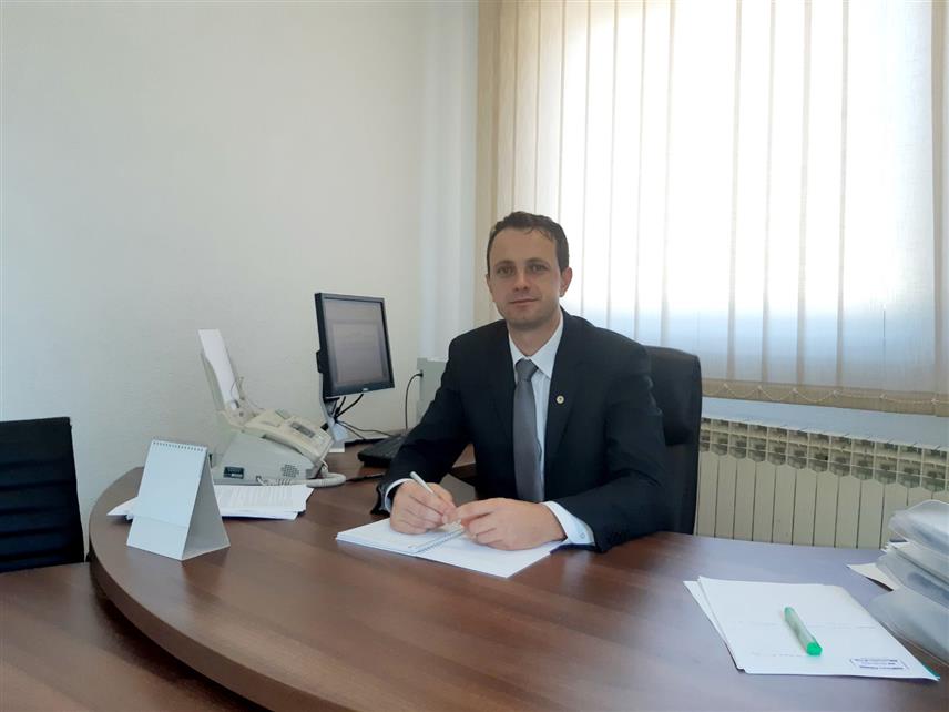 РИБНИК, 20. НОВЕМБРА /СРНА/ - Новоименовани начелник општине Рибник Душко Дакић /СНСД/.