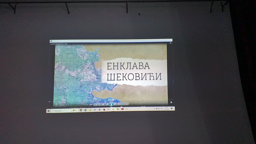 ШЕКОВИЋИ, 23. НОВЕМБРА /СРНА/ - Филм "Енклава Шековићи" о историји овог мјеста и ратном периоду премијерно је приказан у Шековићима.	