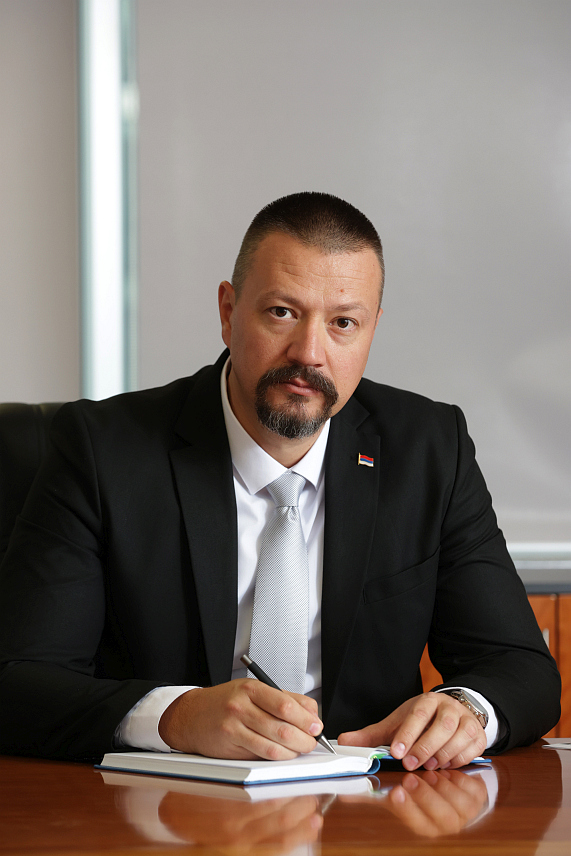 БАЊАЛУКА, 4. НОВЕМБРА /СРНА/ - Вршилац дужности директора Инвестиционо-развојне банке Републике Српске Срђан Јовановић.